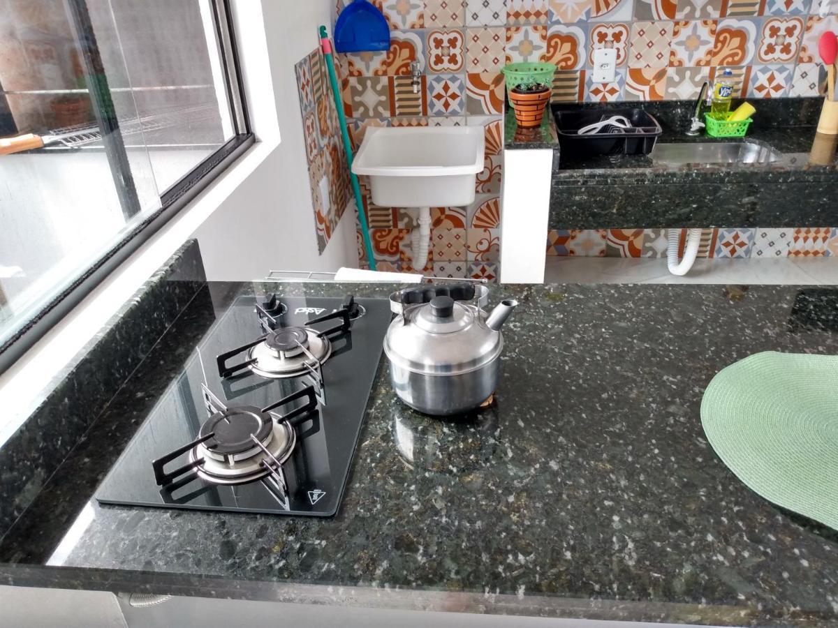 ガロパバ Flats Da Barrinha Da Ferrugem A 500Mt Do Marヴィラ エクステリア 写真